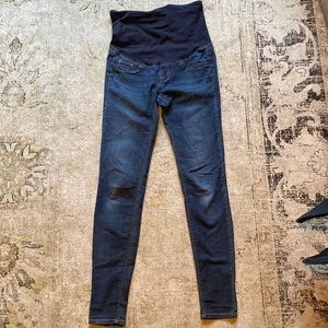 Maternity Skinny Blue Jeans size 2